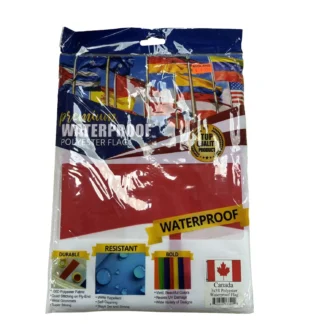 Top Quality 13340 3' X 5' Polyester Waterproof Canadian Flag