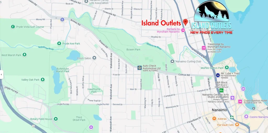 Island Outlets Nanaimo Location
