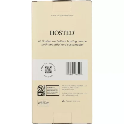 Hosted 24PK Environment Friendly Compostable Utensils