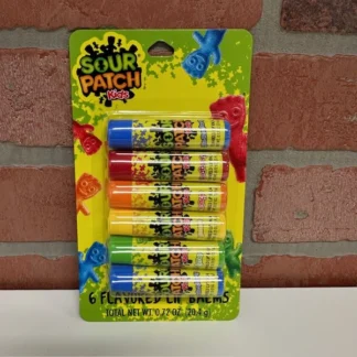 Taste Beauty 6 Flavored Lip Balms, Sour Patch Kids