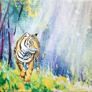Koltose by Mash Tiger Throw Blanket