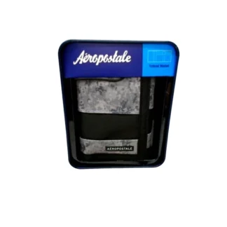Men's Grey Camo Slim Trifold Wallet - Aeropostale