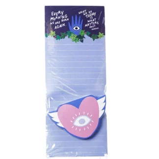 Magnetic Memo Pad & Die Cut Pad- Buddha