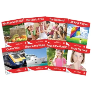 8 Non-Fiction Red Book Banded Readers – Early Level 1
