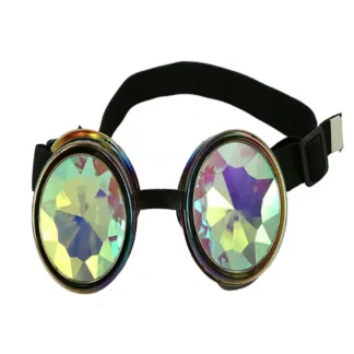 Rainbow Kaleidoscope Goggles