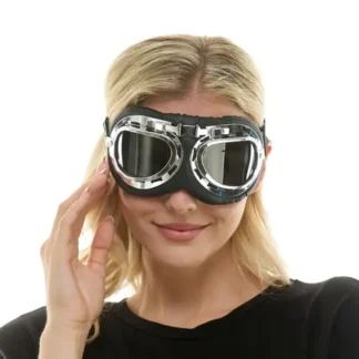 Black Aviator Mask Goggles