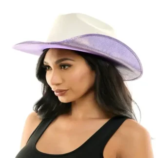 Shimmer Lavender Cowboy Hat