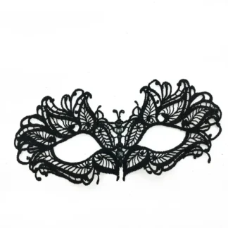 Black Butterfly Lace Mask