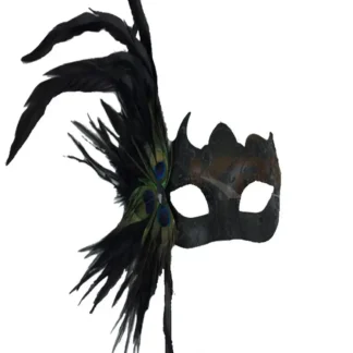 venetian mask with stick