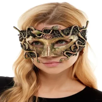 Woodland Snake Half Face Mask