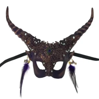Purple Horned Feather Jewel Ma