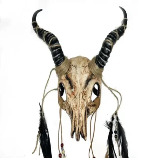 Bone Ram Skull Headpiece