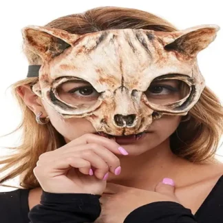 Bone Cat Skull Mask