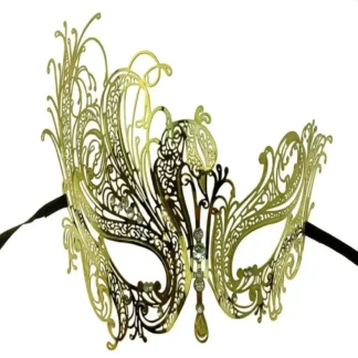 Gold Phoenix Filigree Masquera