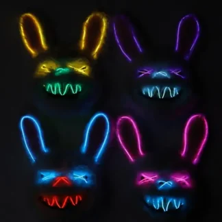 Light-Up Bunny Mask - Assorted