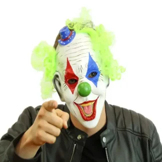 Green Clown Mask