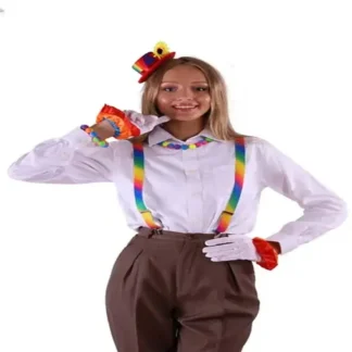 Rainbow Clown Accessory Set
