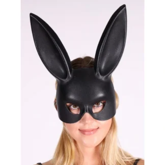 Black Bunny Mask