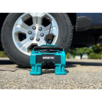 Hudson Pro 23005 Dual Power Deflator Inflator, Teal