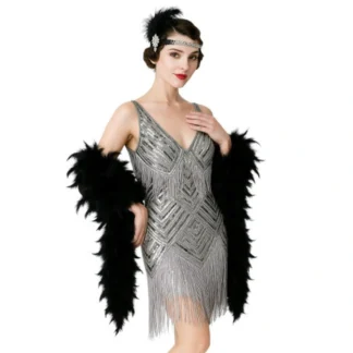 Black Feather Boa