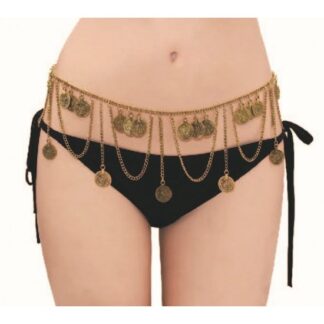 Gold Coin Belly Dance Hip Chain