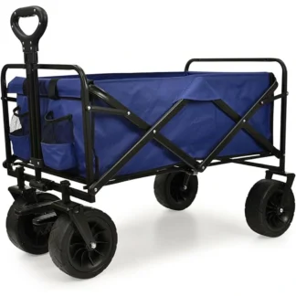 Happy Living XL Collapsible Foldable Wagon Navy