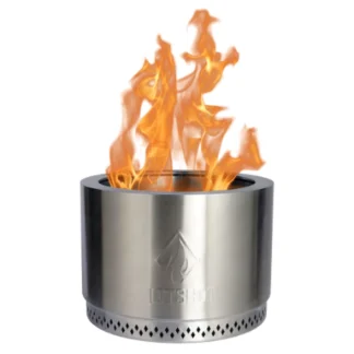 HotShot Explorer Stainless Steel Smokeless Wood Burning Fire Pit