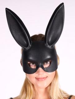 Black Bunny Mask