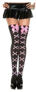 Pink Ribbons Tights