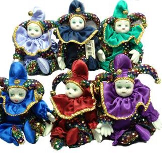 5 inch Jester sand bag clown