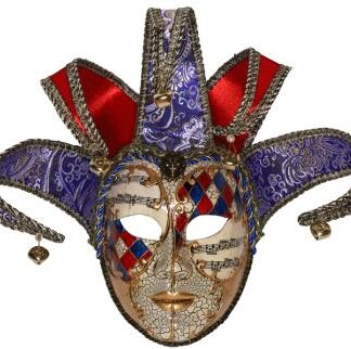 Blue, Red and Gold Venetian