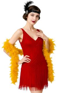 Gold Feather Boa - 70g