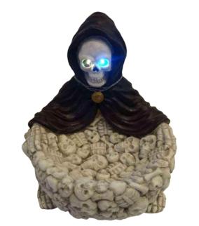 Light-Up Grim Reaper Skull Bowl