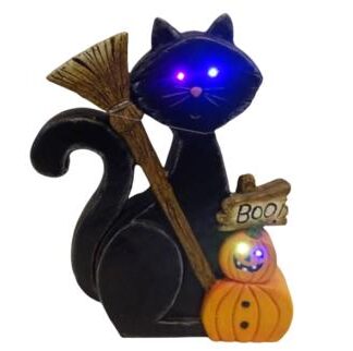 Light-Up Halloween Cat