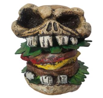 5.9" Animated Biting Hamburger