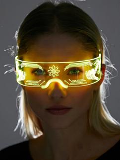 Light-Up Cyberpunk Goggles
