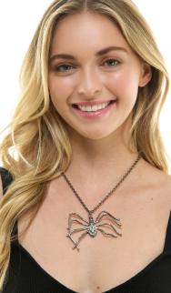 Oversized Spider Necklace