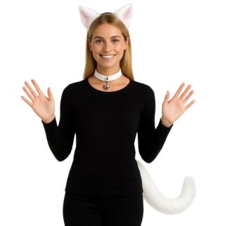 White Cat Costume Kit