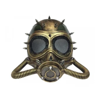 Gold Armor Spiked Gas Mask