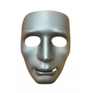 Silver Full Face Mask