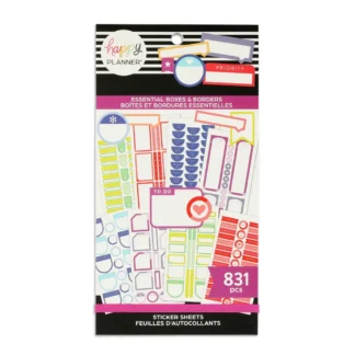 Value Pack Stickers - Essential Borders & Boxes
