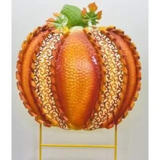 Fancy Pumpkin On Two Poles