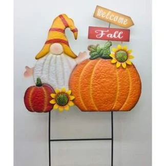 Gnome With Pumpkins