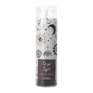 9oz Pillar Scented Candle - Onyx Light