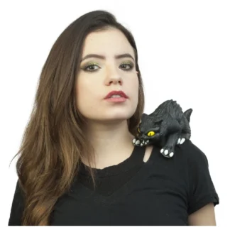 Shoulder Buddy - Black Cat