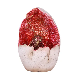 Red Dragon Egg With LED Light