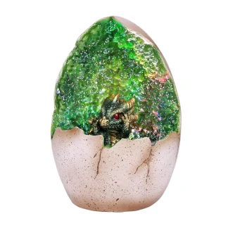 Green Dragon Egg With LED Light