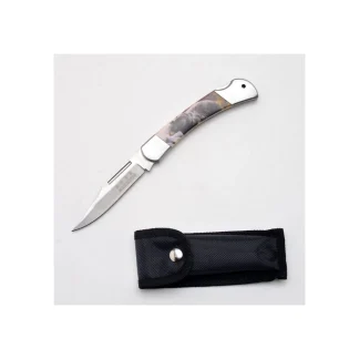 Wild Turkey Handmade - Manual Folding Knife - Grizzly