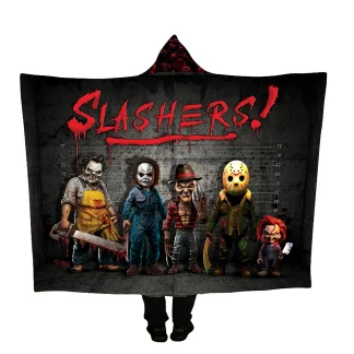 Suspects Silk Touch One Ply Hooded Blanket