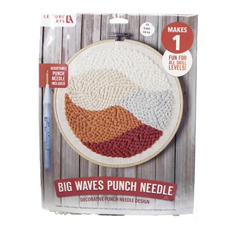 Punch Needle Kit -Big Waves